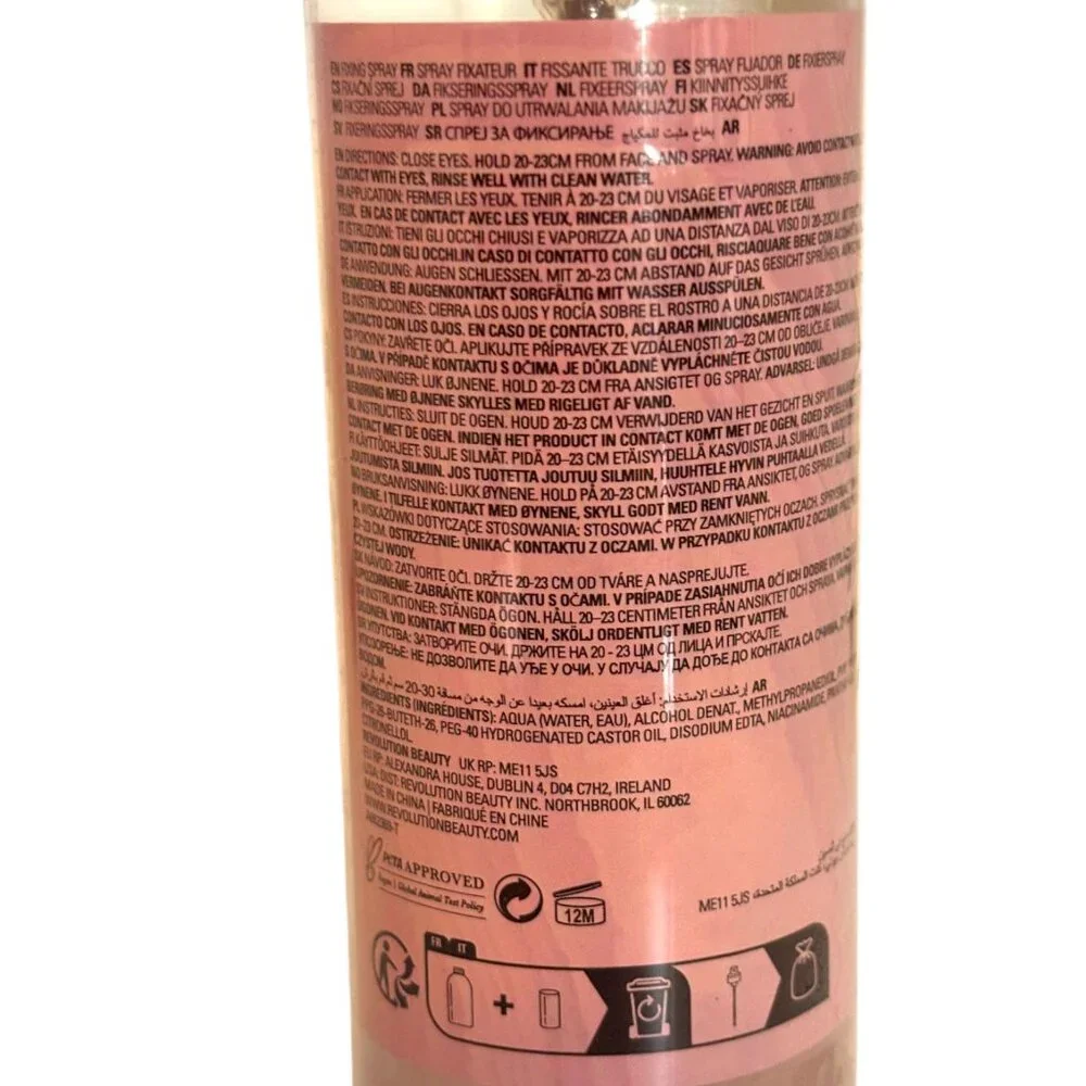 Revolution Energy Fix Rose Quartz Fixing Spray -‎ 2.87 fl oz NEW & SEALED NWOB